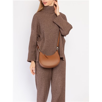 Женская кожаная сумка Richet 3167LN 356 Рыжий