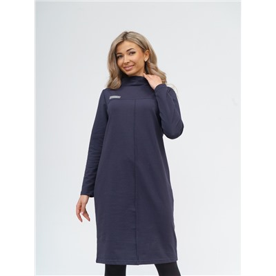 854 Платье "Серый"