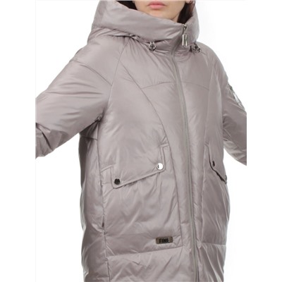 78 GRAY BEIGE Куртка зимняя женская (200 гр. холлофайбер)