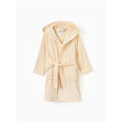 Халат махровый детский «Этель. Мишка», размер 32, бежевый