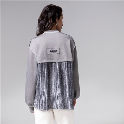 Свитшот со швами наружу, Успех в руках (серый)