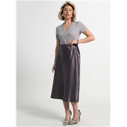 Юбка Коссаль (пыльно-графитовая) Ю15316-46М