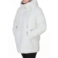 YR-6612 WHITE Куртка зимняя женская (150 гр. холлофайбер)