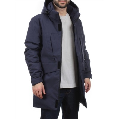 2182 DK. BLUE Куртка мужская зимняя облегченная (130 гр. холлофайбер)
