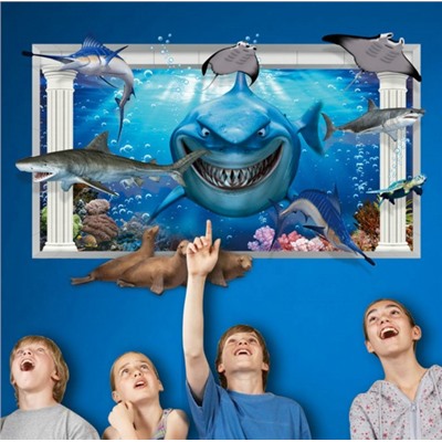 Наклейка для интерьера 3D - AY9262 - 60Х90 см