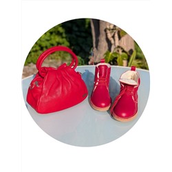 КОМБО Ab.Zapatos 4619/2 Granate + AB Zapatos PELLE · LUX Rojo АКЦИЯ
