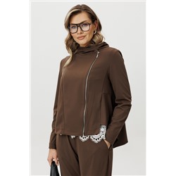 Костюм брючный 5370 коричневый