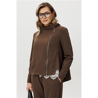 Костюм брючный 5370 коричневый