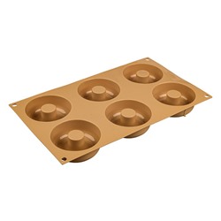 BY COLLECTION Форма для приготовления пончиков "Донатс" 30х17,5х3см, силикон