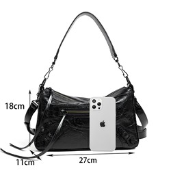 Женская сумка, кожа, MIRONPAN  521206 Черный