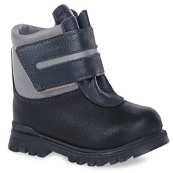 Ботинки зима Зебра 11188-1 черн ( 6,0)