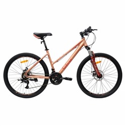 Велосипед 26" рама 17" 21sp COMIRON SAKURA персиковый