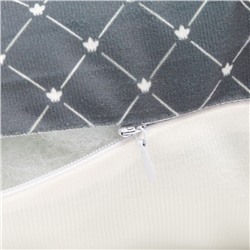 Подушка декоративная «Этель» King, 40×40 см, велюр