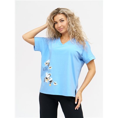 951 Футболка "Голубой"