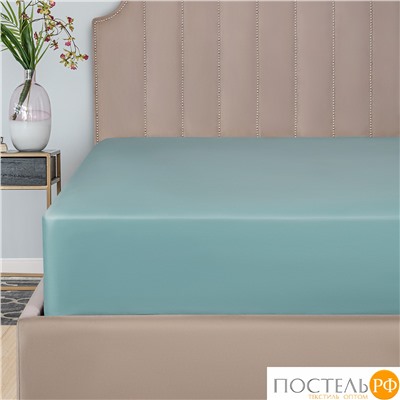 DOME ФАРОСТА зел Простыня 230х250 (см), 1пр., хл/сат
