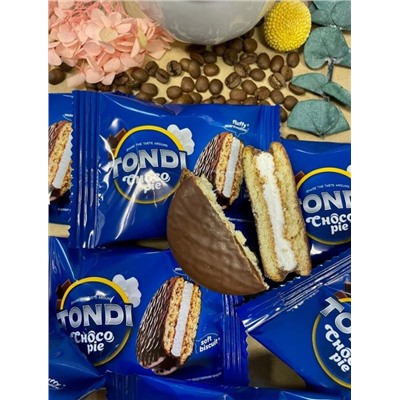 Пирожное Tondi Choco Pie, вес 1000 гр (в 1 кг 32 шт)