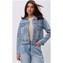 Куртка джинс F312-1237 middle blue
