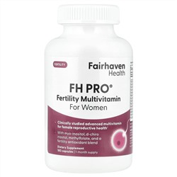 Fairhaven Health, FH Pro, мультивитаминный комплекс для женщин, 180 капсул