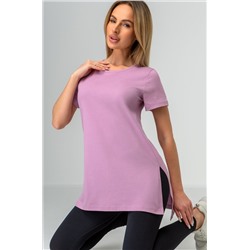 Женская удлиненная футболка с разрезами Happyfox