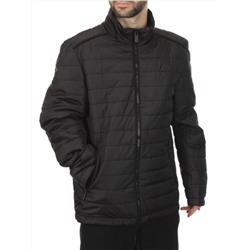 1520 BLACK Куртка мужская демисезонная (80 гр. холлофайбер)