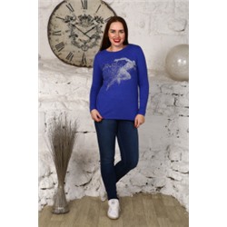 262 Пуловер "Синий"