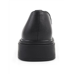 06-DYL122-1 BLACK Туфли женские (натуральная кожа)