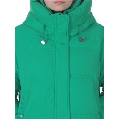 H24-620 GREEN Куртка зимняя женская (200 гр. холлофайбер)