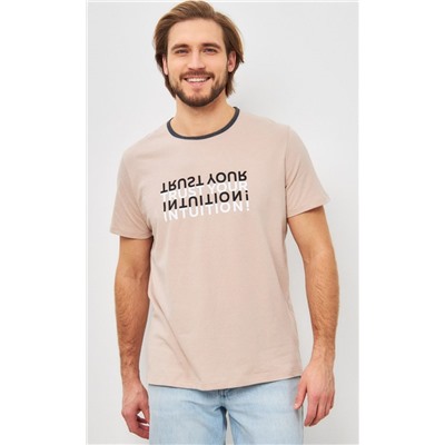 Футболка P411-06-799 beige