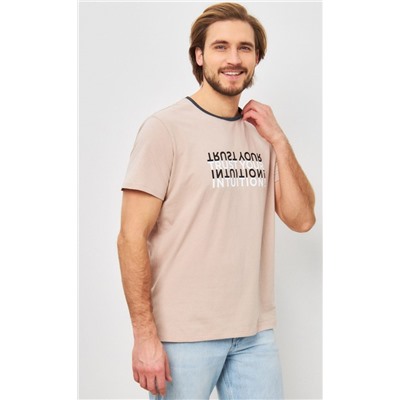 Футболка P411-06-799 beige