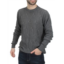 G636 GRAY Джемпер мужской (100% шерсть)