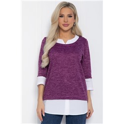 Джемпер Нежный акцент (сиреневый) Б12616-4