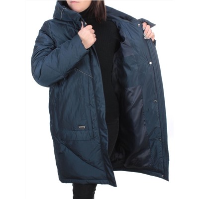 9915 AQUAMARINE Пальто женское зимнее JEARLIDER (200 гр. холлофайбера)