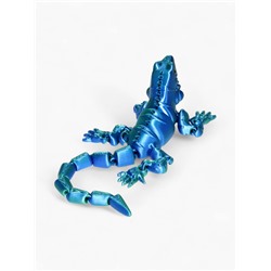 3Д - печатная игрушка «Игуана», подвижная, цвет МИКС