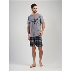 №109045 9526 Комплект мужской Vienetta с шортами Дроп