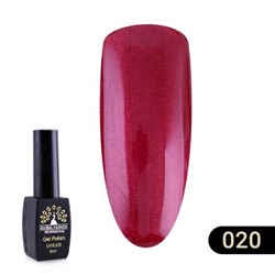 Гель лак Global Fashion BLACK ELITE 020, 8 мл
