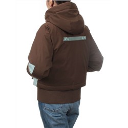 H24-381 BROWN MENTHOL Куртка зимняя женская (80% пух / 20% перо) M - 44 российский