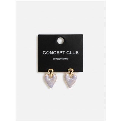 Серьги жен. Gabrielle сиреневый CONCEPT CLUB