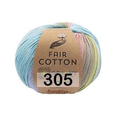 Пряжа Katia Fair Cotton Granny