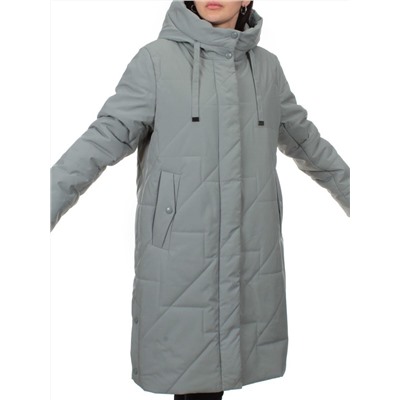 1132 GRAY Пальто зимнее облегченное женское (холлофайбер 150 гр.)
