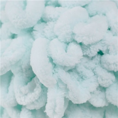 Плюшевая пряжа для вязания руками ALIZE, Puffy, 100 % микрополиэстер, 9 м/100 г, (15 айсберг)
