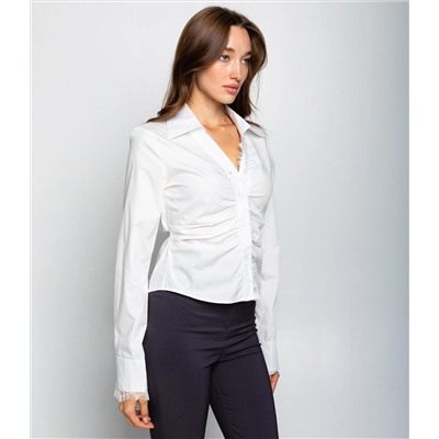 Блуза #КТ2695 (1), белый