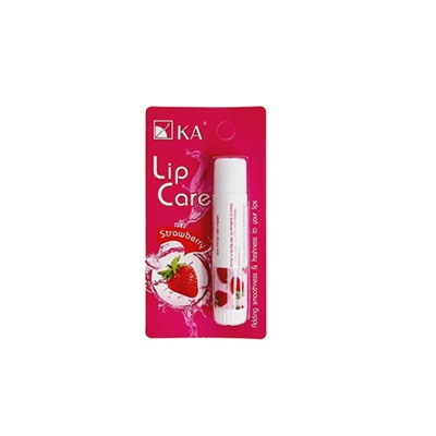 Увлажняющий бальзам для губ с витамином Е от KA Lip Care Strawberry 3.5g
