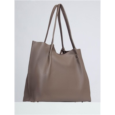 Женская кожаная сумка Richet 2055LN 862 Тауп