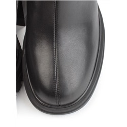 04-M3153-3570-42M-11 BLACK Ботинки зимние женские (натуральная кожа, натуральный мех)