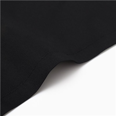 Набор салфеток «Этель» Home, 40×40 см - 2 шт., 100% хлопок, саржа 190 г/м², чёрный