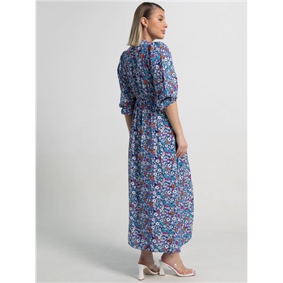 Платье Неповторимая (голубое) П15501-34М