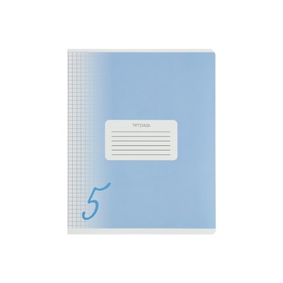 Комплект тетрадей из 10 штук, 18 листов в клетку Calligrata "Пятёрка", обложка мелованный картон, ВД-лак, блок офсет, 5 видов по 2 штуки