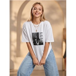 Футболка OVER SIZE хлопок