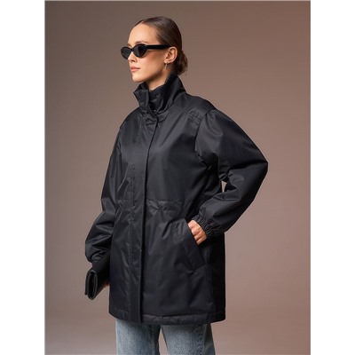 Плащ женский черный