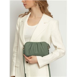 Женская кожаная сумка Richet 2919LN 956 Зеленый